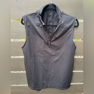 Bonobos golf vest, black, SMALL (slim cut).